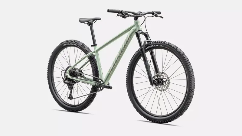 Specialized Rockhopper Comp Trail Bike in Pistachio/White Mountain-1