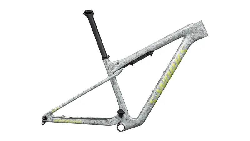 S-Works Epic World Cup Frame Dune White/ Ashen Grey/ Sea Foam Impasto X-Large-1