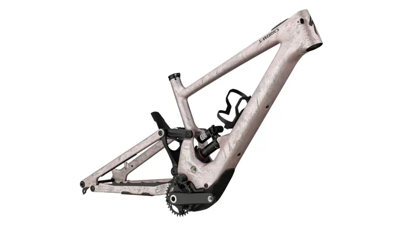 Specialized S-Works Turbo Kenevo SL 2 Frameset E-MTB Frameset in Champagne/Cool Gray Strata/Black-1