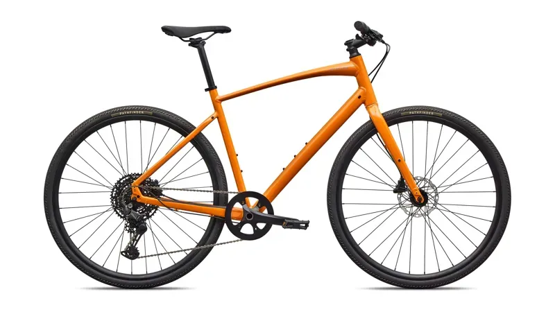 Specialized Sirrus X 3.0 Hybrid Bike in Gloss Violet Pearl Orange Zest
