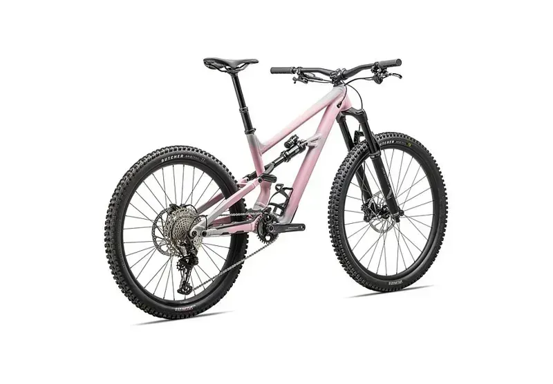 Specialized Status 2 140 Aluminum MTB in Gray/Desert Rose/Black-3
