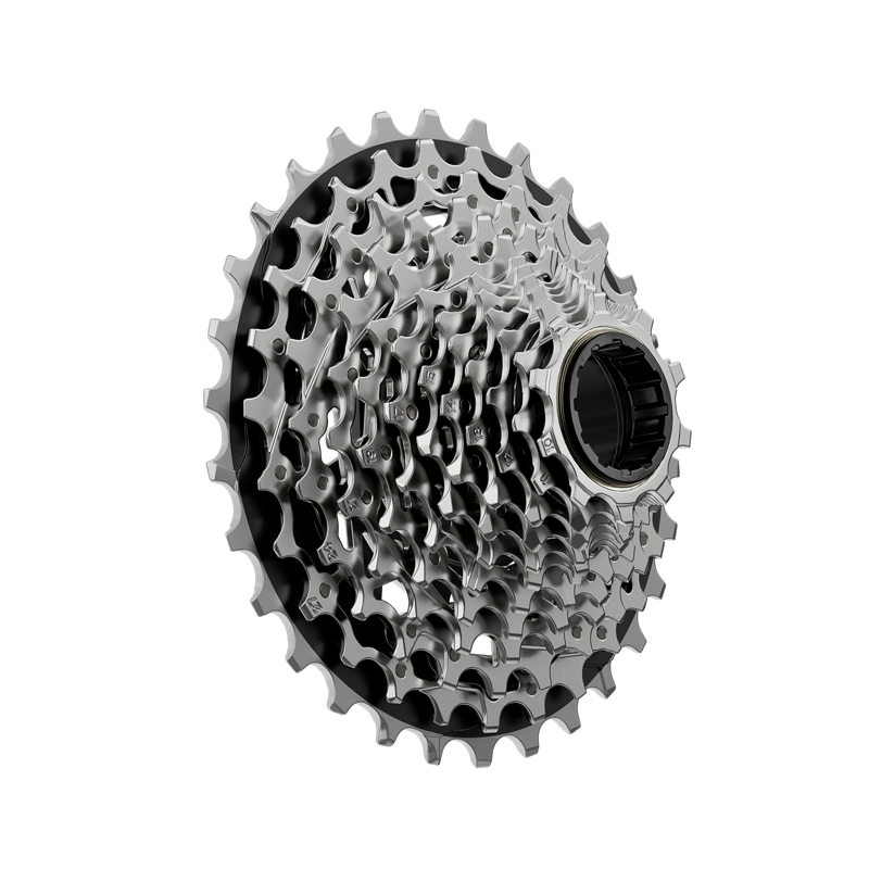 SRAM Force XG-1270 Cassette - 12-Speed 10-33t Silver For XDR Driver Body E1 Silver/Black-6