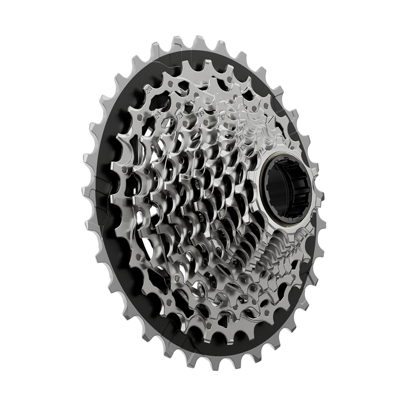 SRAM Force XG-1270 Cassette - 12-Speed 10-33t Silver For XDR Driver Body E1 Silver/Black-7