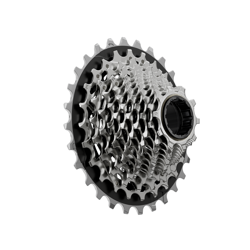 SRAM Force XG-1270 Cassette - 12-Speed 10-33t Silver For XDR Driver Body E1 Silver/Black-8