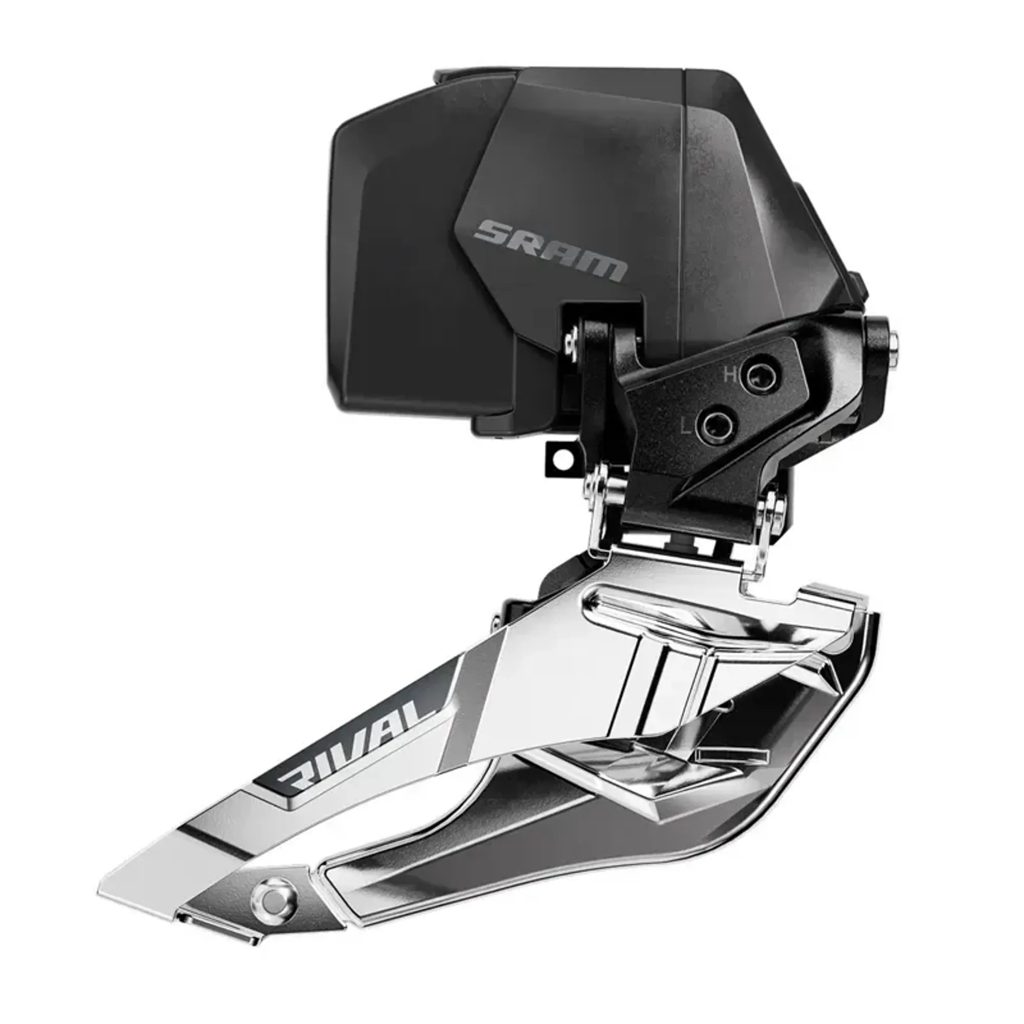 SRAM Rival AXS E1 Braze-on Front Derailleur w/ FD Tool/Wedges in Black SRAM Rival AXS E1 Braze-on Front Derailleur w/ FD Tool/Wedges in Black