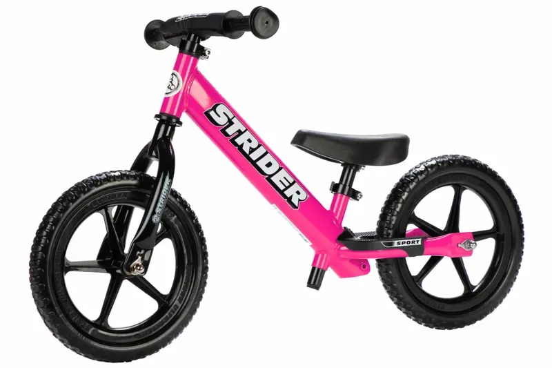 Strider 12 Sport Balance Bike in Pink