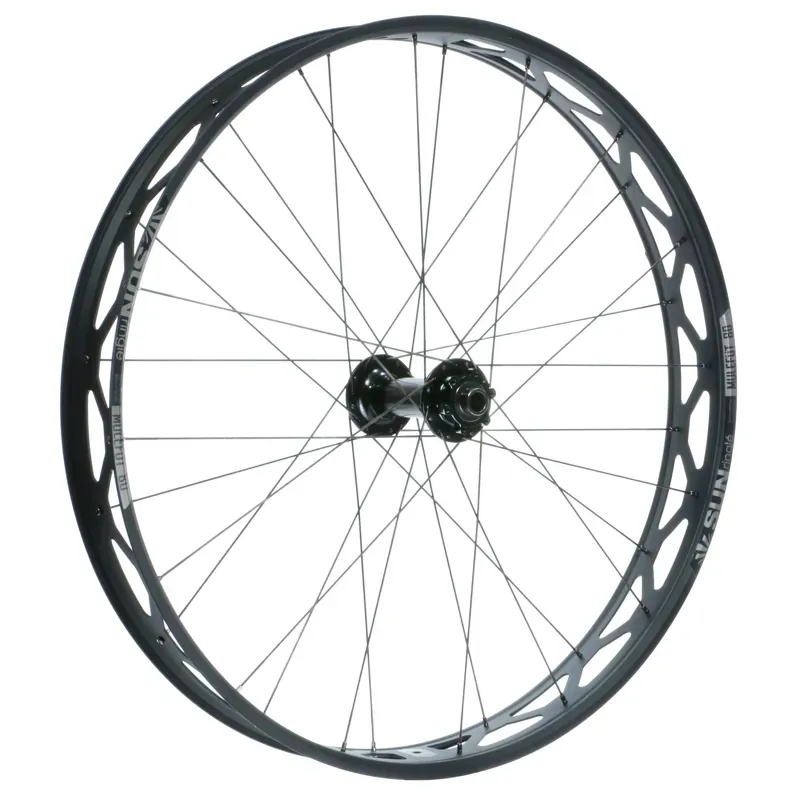 Sun Ringle Mulefut 80 SL FatBike 150x15mm 26-inch Front Wheel in Black