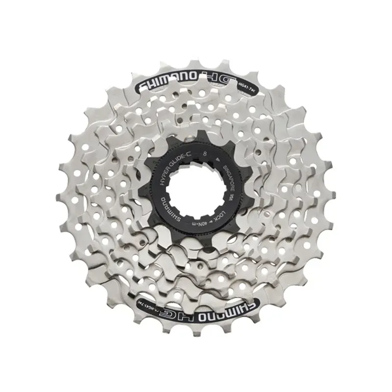 Shimano CS-HG41 7-speed 11-28-tooth MTB Cassette in Silver
