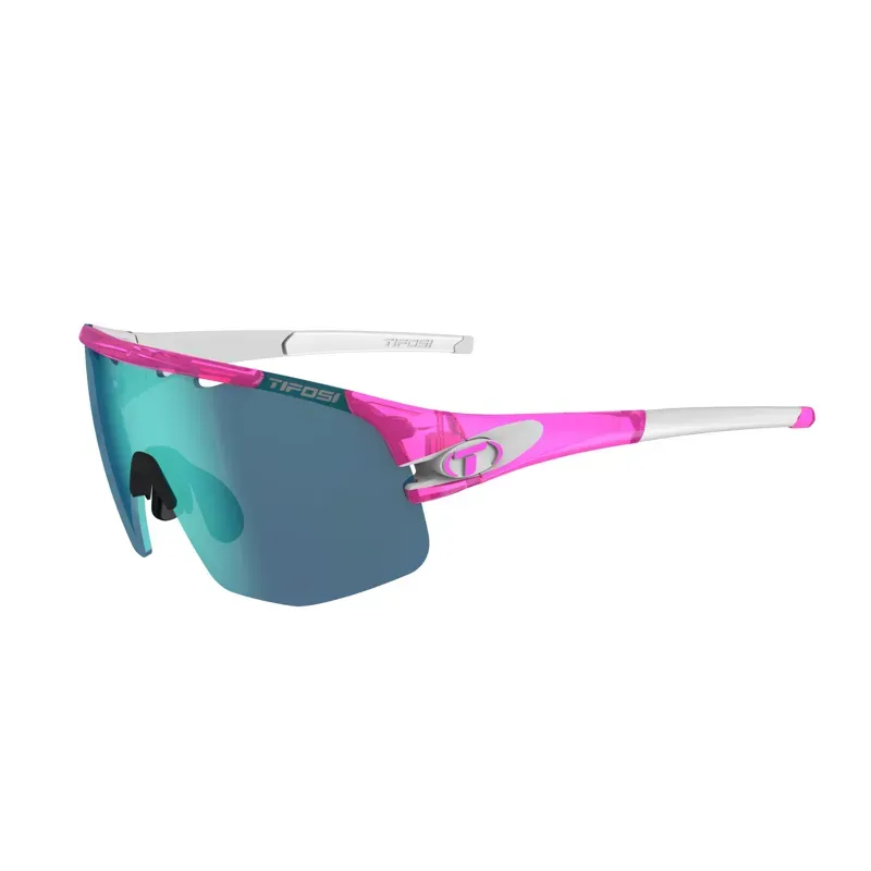 2021 Tifosi Sledge Lite Interchangeable Lens Sunglasses in Pink