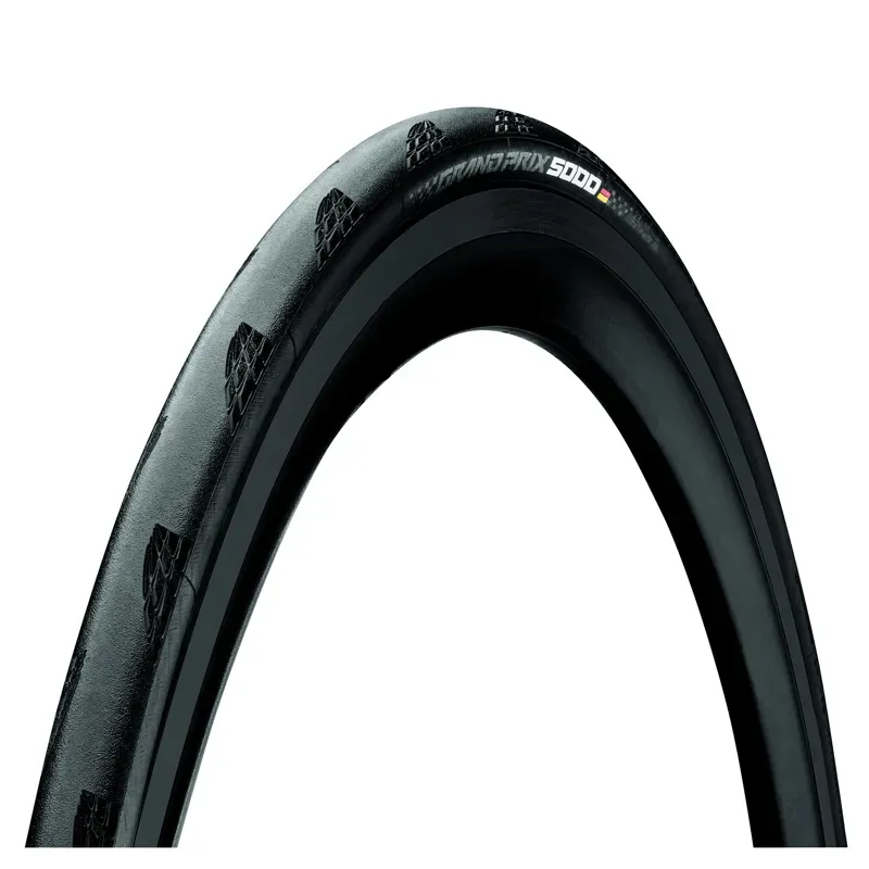 Continental Grand Prix 5000 Tire - 650b X 25 Clincher Folding Black BlackChili Vectran Breaker LazerGrip ACT Black 650b x 25