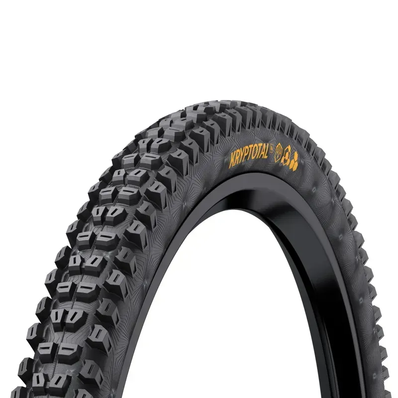 Continental Kryptotal Rear Tire - 29 X 2.60 Tubeless Folding Black Endurance Trail Casing E25 Black 29 x 2.60