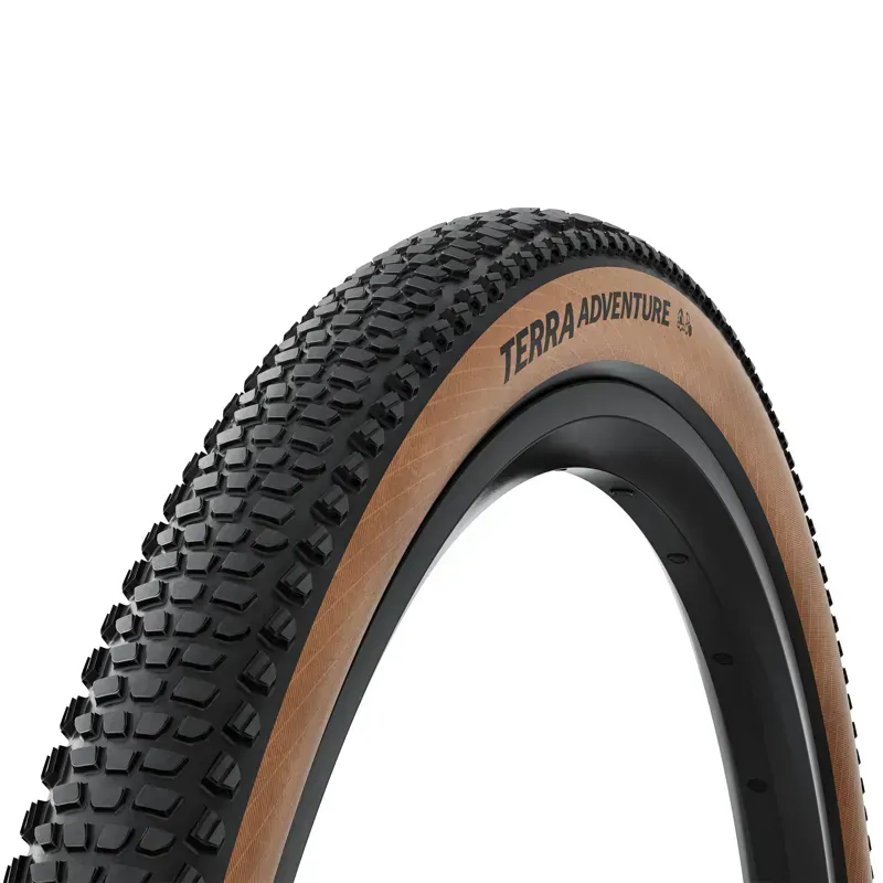 Continental Terra Adventure Tire - 700 X 45 / 29 X 1.75 Tubeless Folding Black/Transparent Grip Trail Casing E25 Black/Transparent 700 x 45 / 29 x 1.75
