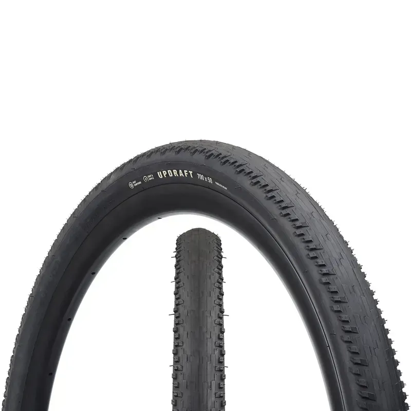 Teravail Updraft Tire - 700 X 40 Tubeless Folding Black Durable Fast Compound Black 700 x 40