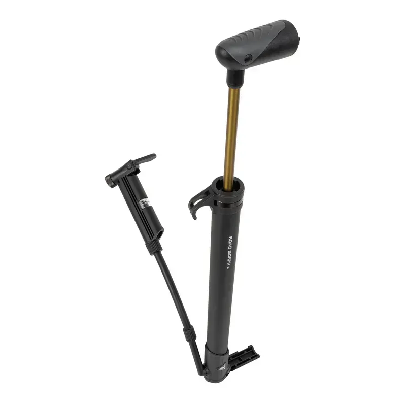 Topeak Road Morph G Hand Pump In Black/Bronze