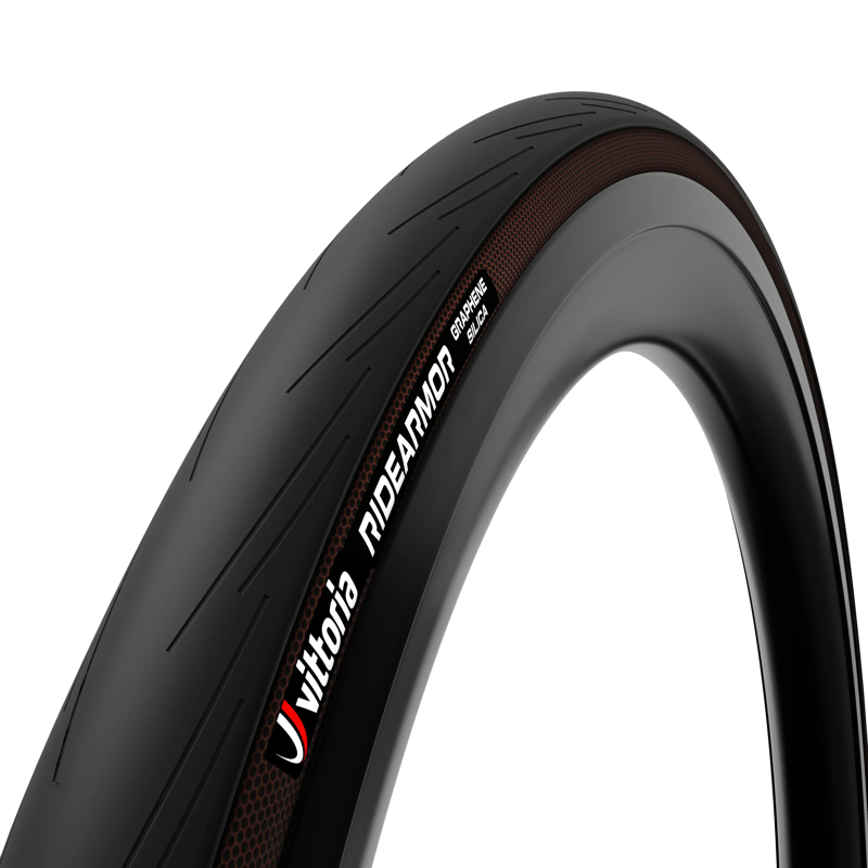 Vittoria Ride Armor Tire - 700 X 34 Tubeless Folding Black Graphene + Silica G2. 0 Black 700 x 34