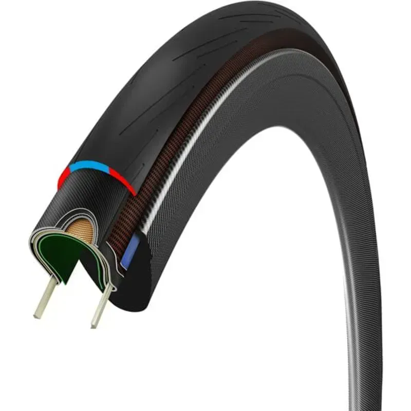 Vittoria Ride Armor Tire - 700 X 34 Tubeless Folding Black Graphene + Silica G2. 0 Black 700 x 34-2