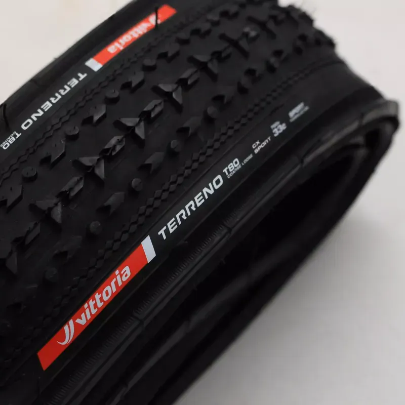 Vittoria Terreno T80 Coarse Loose CX 700x33c Sport Fld. Tire in Black-4