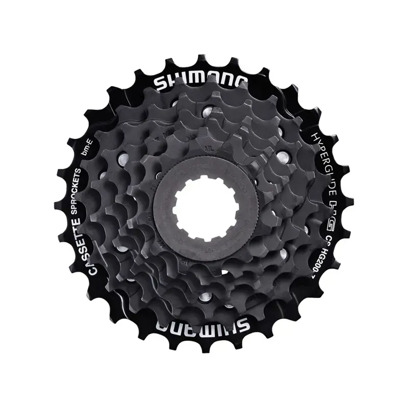 Shimano CS-HG200-7 7-speed 12-28-tooth Cassette in Black