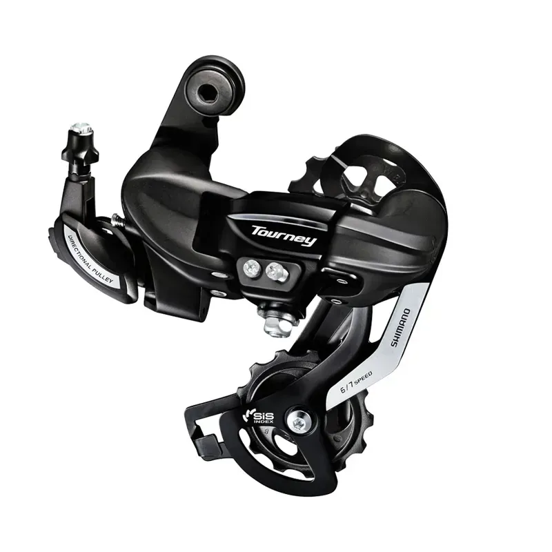 Shimano RD-TY500 Tourney 6/7-speed Rear Derailleur in Black