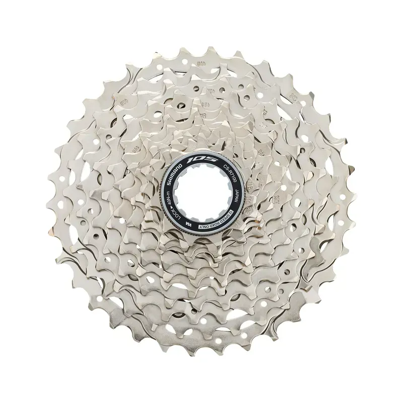 Shimano CS-R7100 105 12-speed HG Cassette in Silver
